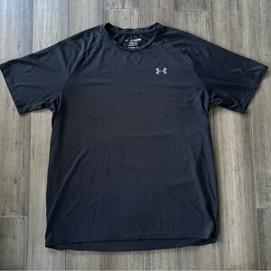 Under Armour Men’s The Tech Tee Athletic Crew Neck T-Shirt Size 2XL Tall Black
